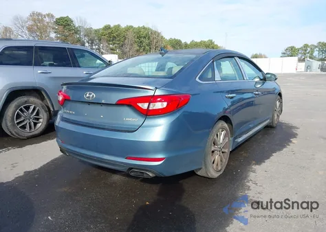2016 Hyundai Sonata Limited from USA, damaged, VIN 5NPE34AF4GH393117